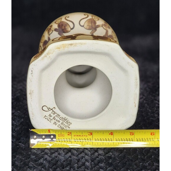 Elephant Candle Holder Set  Formalities Jungle Pedestal & Rustic Tealight Holder - Picture 4 of 12